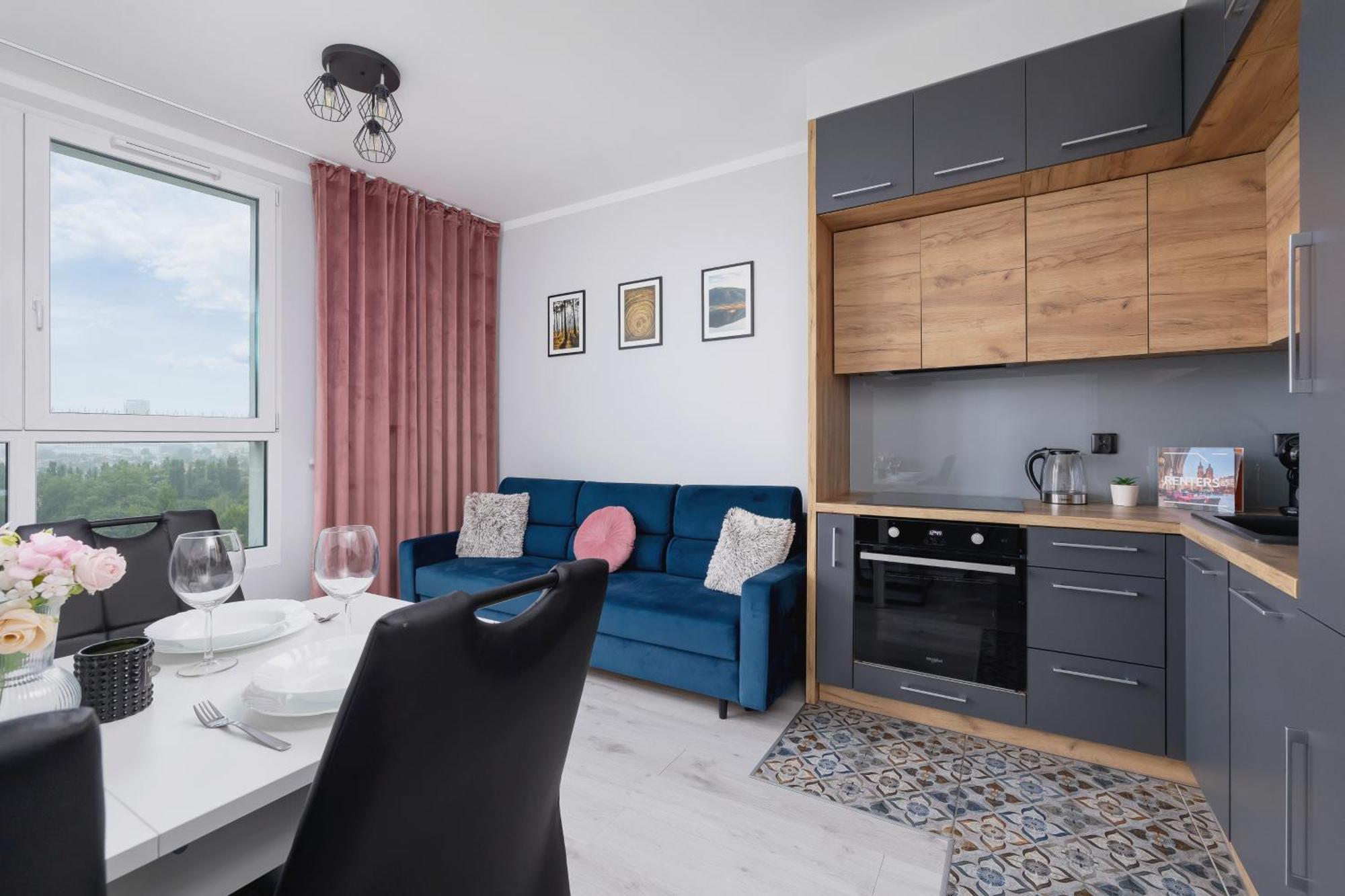 Przestronny Apartament Z Balkonem By Noclegi Renters Краків Екстер'єр фото